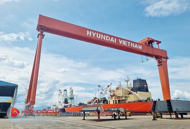 công ty Hyundai chuyên đóng sửa tàu