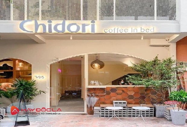 cafe giường Tân Phú TP HCM thoải mái Chidori