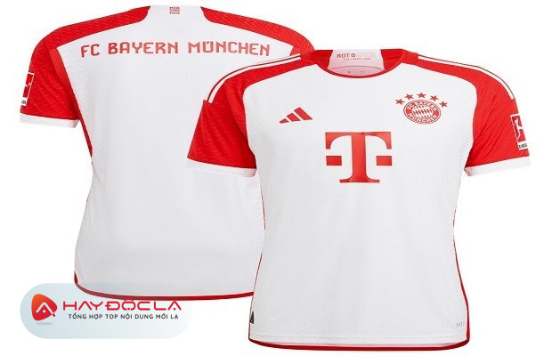 Trang phục áo đấu sân nhà của Bayern