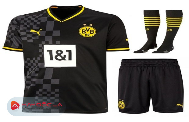 Câu lạc bộ Borussia Dortmund - Áo câu lạc bộ Borussia Dortmund sân khách