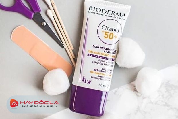 Bioderma Cicabio Crème SPF 50+ - kem chống nắng cho da khô