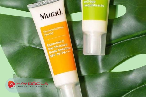 Murad Essential-C Day Moisture SPF 30 +++- kem chống nắng cho da khô