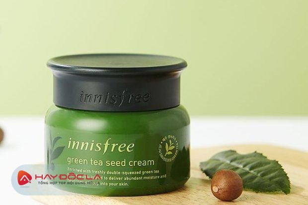 Innisfree Green Tea Moisture Cream- kem dưỡng da khô