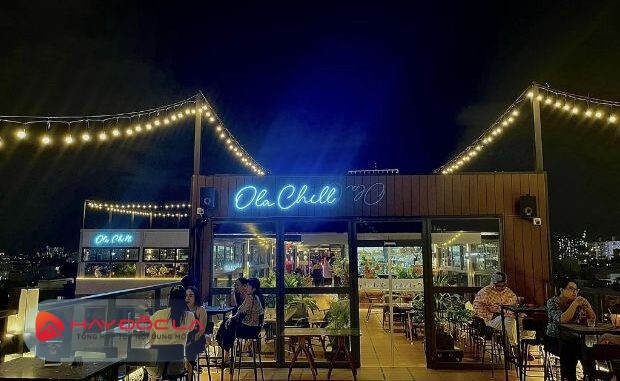 quán rooftop quận 7 tphcm-Ola Rooftop Café & Cuisine