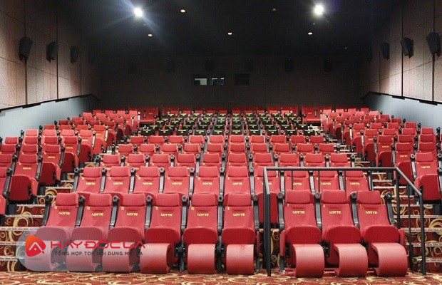 Dãy ghế chất lượng tại Lotte Cinema Pico Lotte