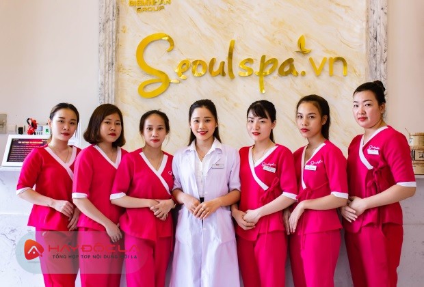 đội ngũ nhân viên tại Seoul Spa