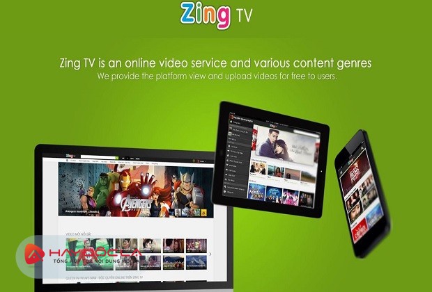 Ứng dụng xem phim giải trí online zing tv