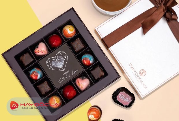 Cửa hàng bán chocolate valentine 142 ngon nhất Hà Nội - D'ART CHOCOLATE