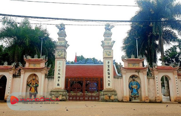 Khu du lịch ở nghệ an - đền thờ Lý Nhật Quang