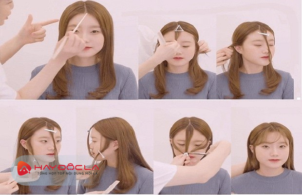 Cách cắt tóc mái Hàn Quốc đẹp, đơn giản tại nhà