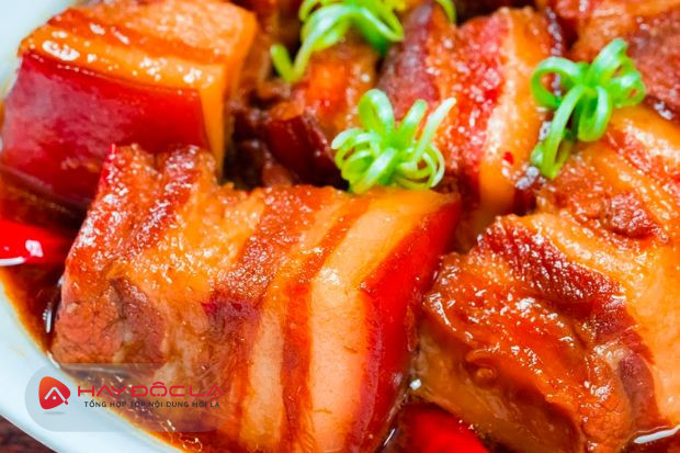 Phong tục ăn Tết của người Hoa ở Sài Gòn - Món thịt kho