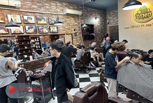 barber shop cắt tóc nam đẹp nhất hà nội - Dino Barber Shop