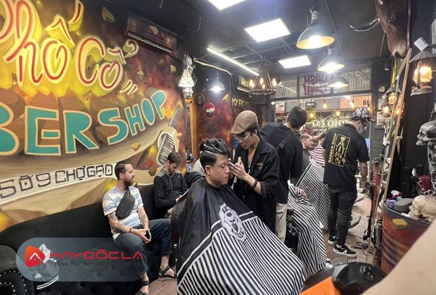 barber shop cắt tóc nam đẹp nhất Hà Nội - phố cổ barber shop