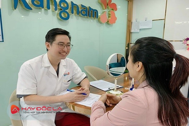 nơi chữa mụn trứng cá Hà Nội - Bệnh viện thẩm mỹ Kangnam