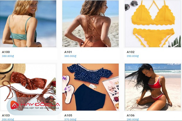 Shop đồ bơi nữ giá rẻ TPHCM -T2T Bikini