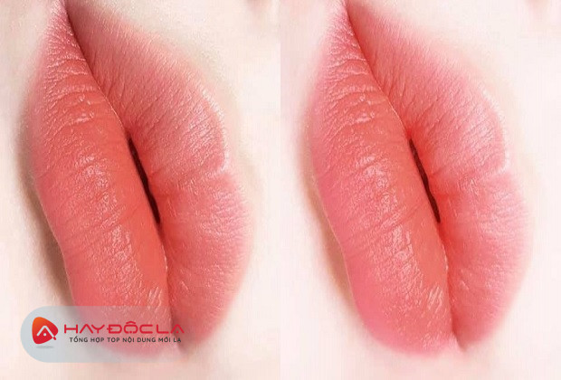 phun môi nano màu hồng cam