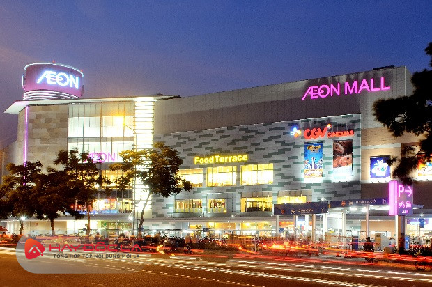 địa điểm vui chơi quận Tân Phú - trung tâm thương mại Aeon Mall