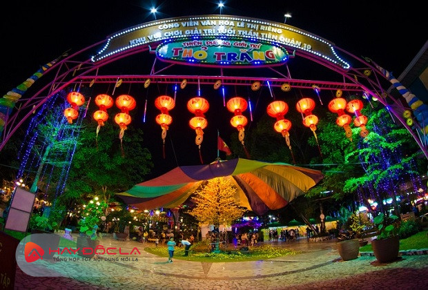 quận 10 có gì chơi - Công viên văn hóa Lê Thị Riêng